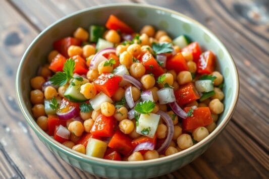 Salada de Grão-de-Bico