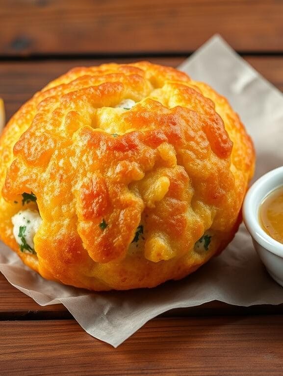 bolinho de bacalhau frito perfeito