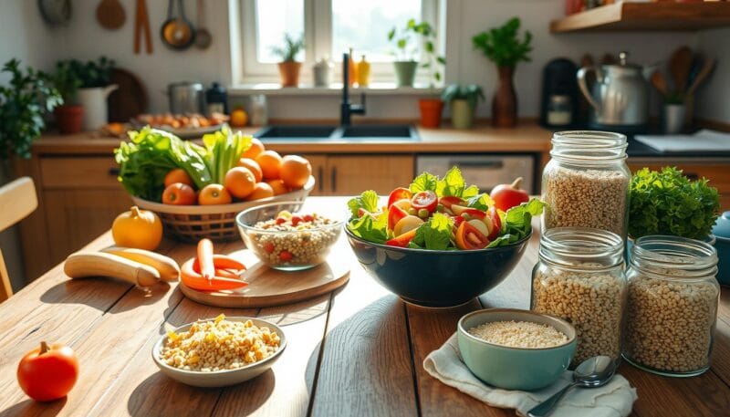 iniciando alimentação saudável