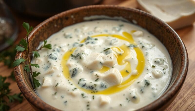 molho de gorgonzola
